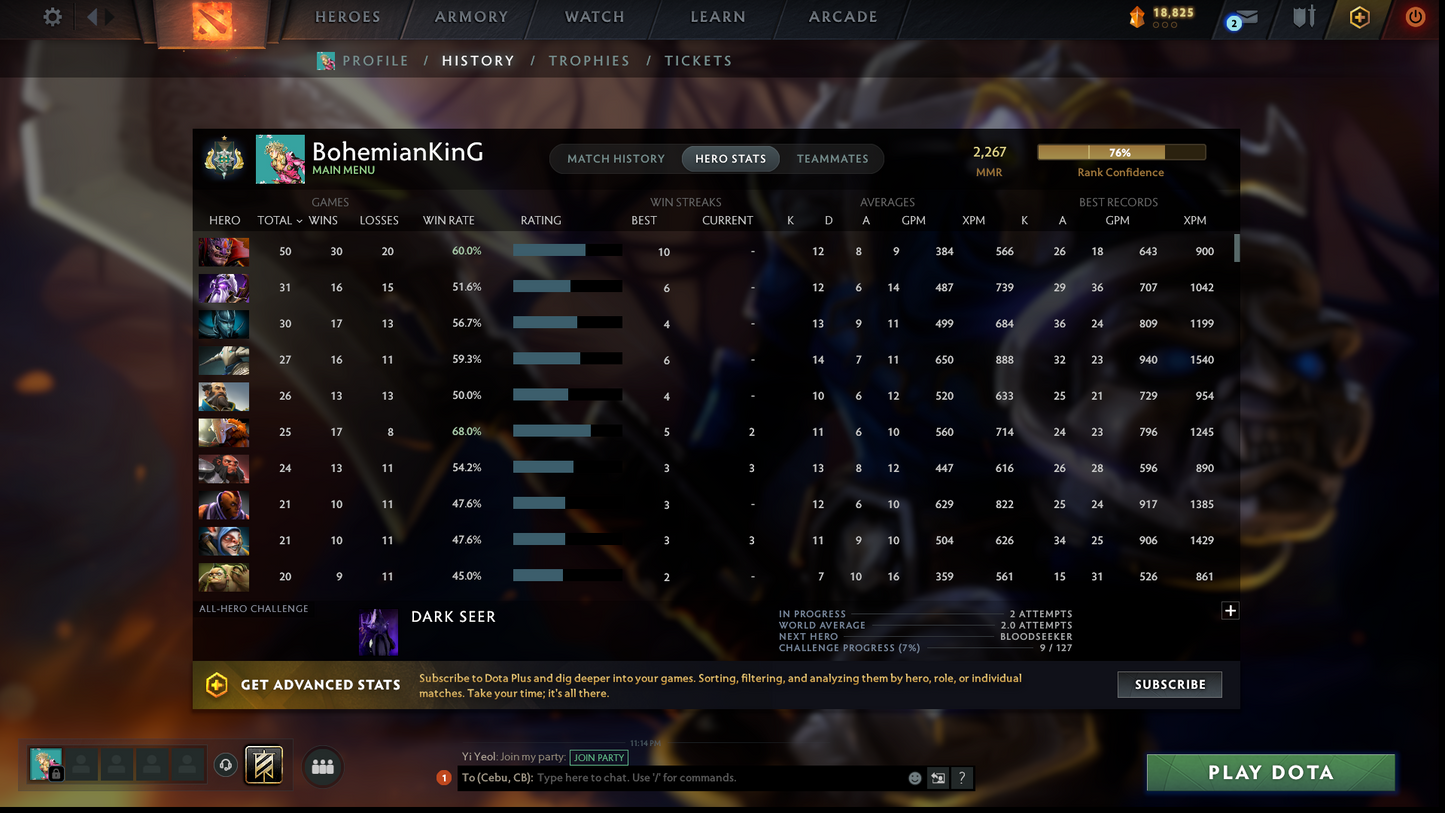 Archon I | MMR: 2267 - Behavior: 7657 | 1000+ Matches | AM Persona | Latest Sets | Mainpool | Fast Queue | 2018 Account