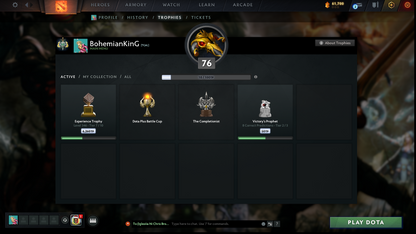 Archon I | MMR: 2197 - Behavior: 12000 | Pudge Arcana | 2 Personas: AM & Mirana | Many Sets | 40+ Expensive Immortals | 3700+ Hours Played | Complete Access