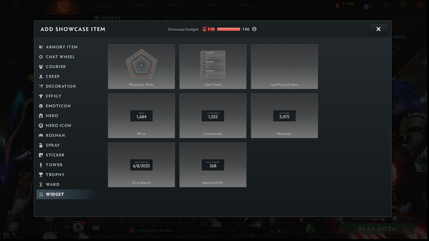 Archon I | MMR: 2197 - Behavior: 12000 | Pudge Arcana | 2 Personas: AM & Mirana | Many Sets | 40+ Expensive Immortals | 3700+ Hours Played | Complete Access