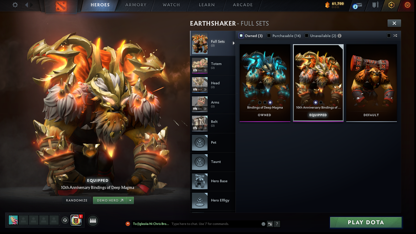 Archon I | MMR: 2197 - Behavior: 12000 | Pudge Arcana | 2 Personas: AM & Mirana | Many Sets | 40+ Expensive Immortals | 3700+ Hours Played | Complete Access