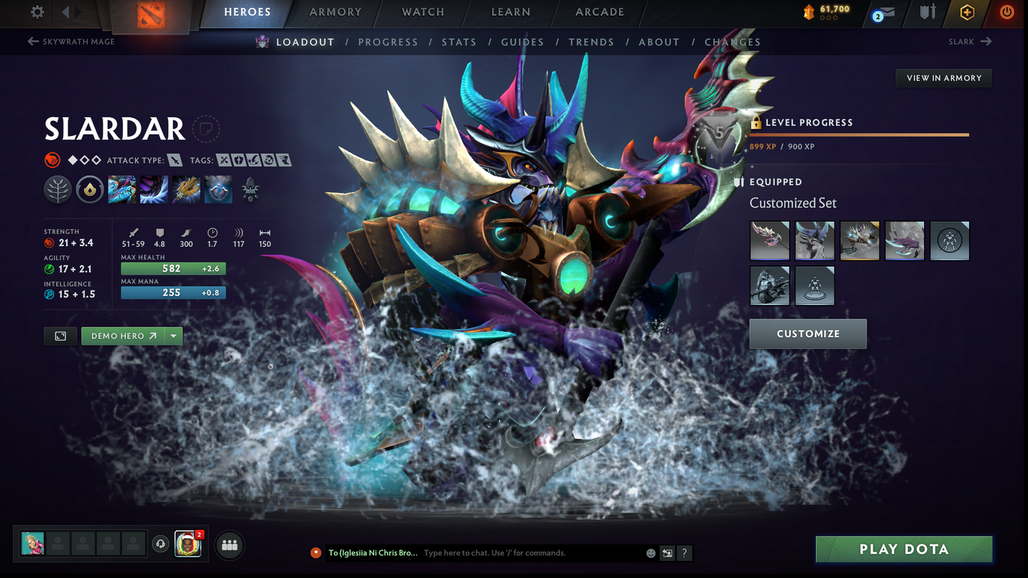 Archon I | MMR: 2197 - Behavior: 12000 | Pudge Arcana | 2 Personas: AM & Mirana | Many Sets | 40+ Expensive Immortals | 3700+ Hours Played | Complete Access