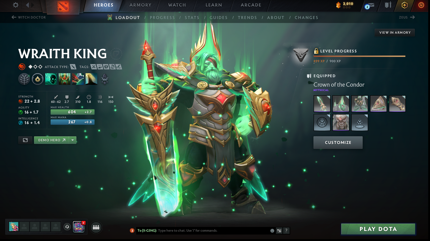 Divine V | MMR: 5545 | Behavior: 10952 | 2 Arcanas: Shadow Fiend & Rubick | 2 Personas: AM & Mirana | Many Immortals & Items | Complete 10th Anniversary | Mainpool | High Trophy Level | 2,500+ Hours | Full Access