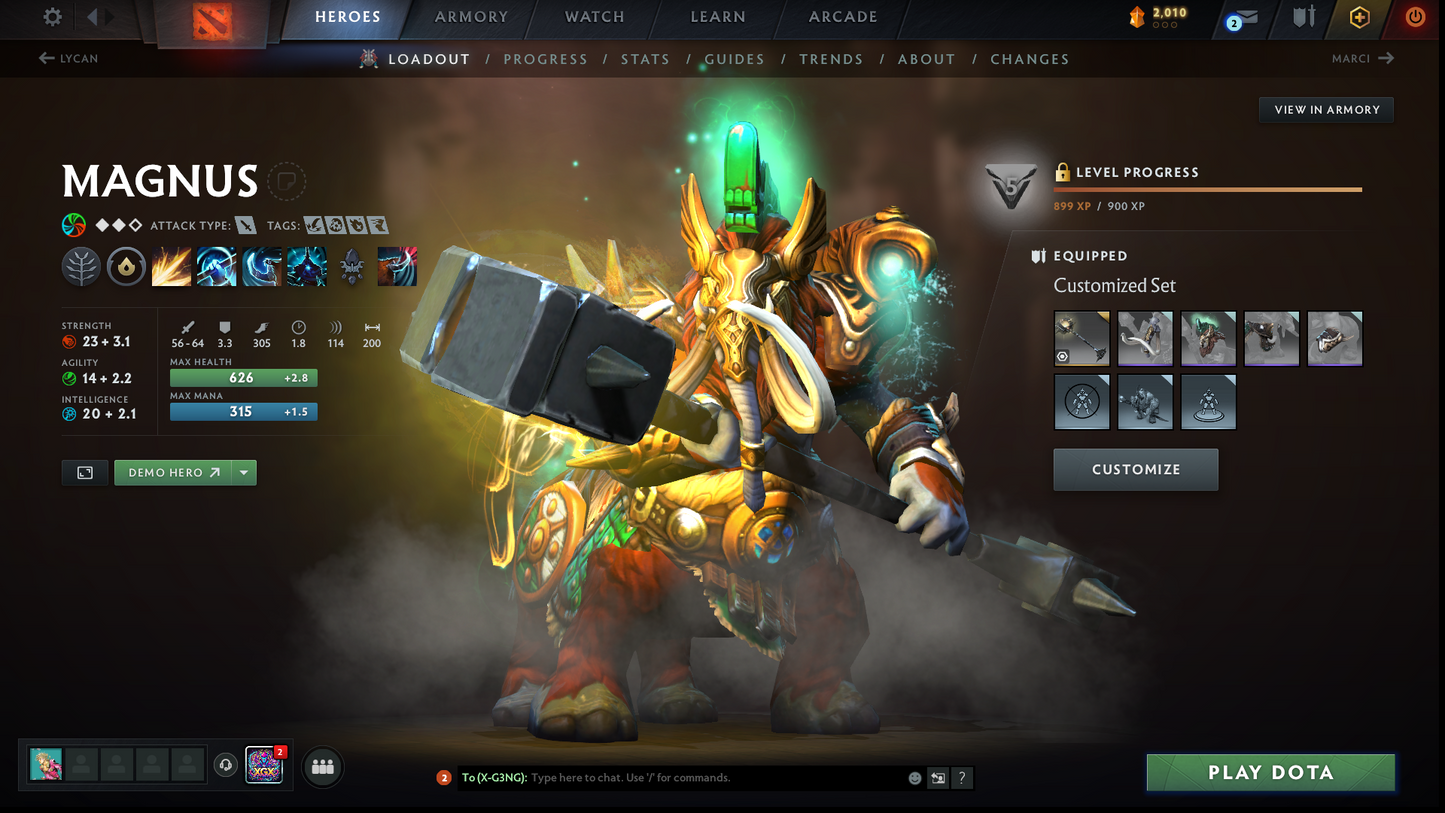 Divine V | MMR: 5545 | Behavior: 10952 | 2 Arcanas: Shadow Fiend & Rubick | 2 Personas: AM & Mirana | Many Immortals & Items | Complete 10th Anniversary | Mainpool | High Trophy Level | 2,500+ Hours | Full Access