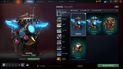 Divine V | MMR: 5545 | Behavior: 10952 | 2 Arcanas: Shadow Fiend & Rubick | 2 Personas: AM & Mirana | Many Immortals & Items | Complete 10th Anniversary | Mainpool | High Trophy Level | 2,500+ Hours | Full Access