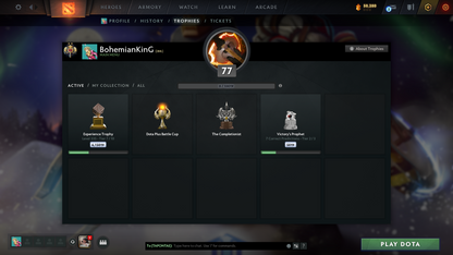 Legend II | MMR: 3259 | Battlepass: TI11 | Faceless Void, Razor & Shadow Fiend Arcana | 4 Personas: PA, CM, AM & Mirana | Primal Prestige | Tons of Cache Sets & Items | Fully Stacked Account | 3300+ Hours Played | Complete Access
