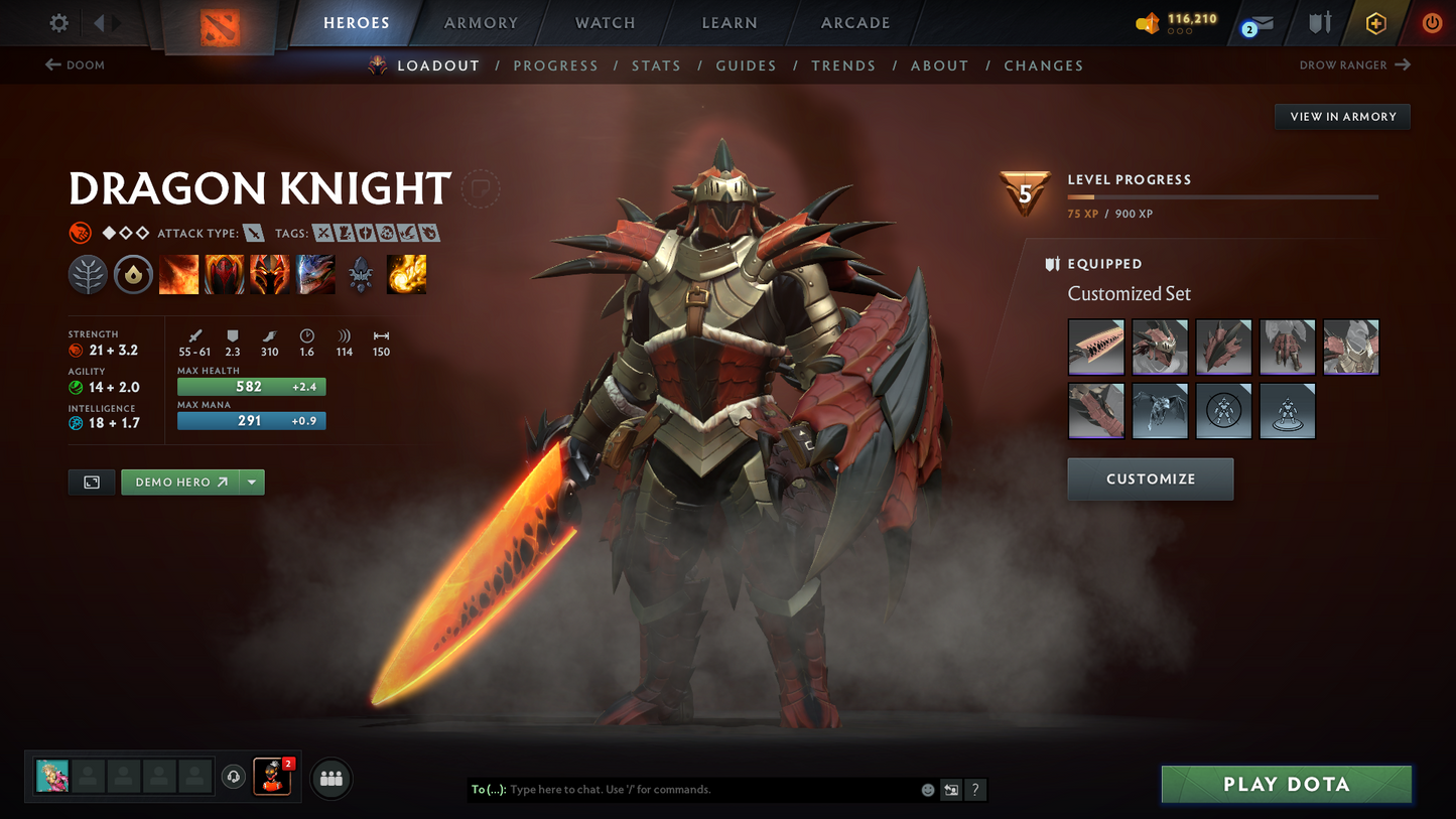 Crusader IV | MMR: 1967 - Behavior Score: 10147 | AM Persona | Latest Quartero's Curios Sets | Fast Queue | Full Access
