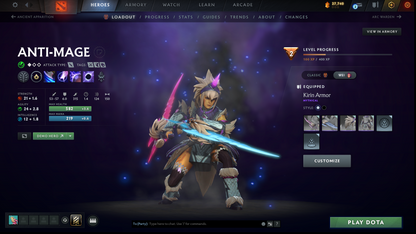 Legend II | MMR: 3153 - Behavior Score: 9614 | AM Persona | Latest Quartero's Curios Sets | Fast Queue | Full Access