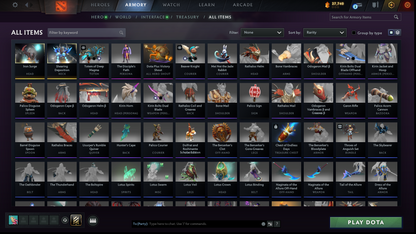 Legend II | MMR: 3153 - Behavior Score: 9614 | AM Persona | Latest Quartero's Curios Sets | Fast Queue | Full Access