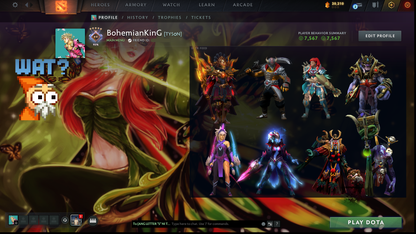 Guardian V | MMR: 1530 - Behavior Score: 7567 | AM Persona | Latest Quartero's Curios Sets | Fast Queue | Full Access