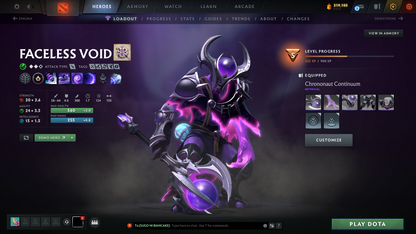Divine V | MMR: 5340 | Behavior: 11505 | Phantom Assassin Arcana | 2 Personas: Invoker & AM | Quartero's Curious Sets (All Styles Unlocked) | Many Cache Sets & Items | Mainpool | High Trophy Level | 1600+ Hours | Full Access