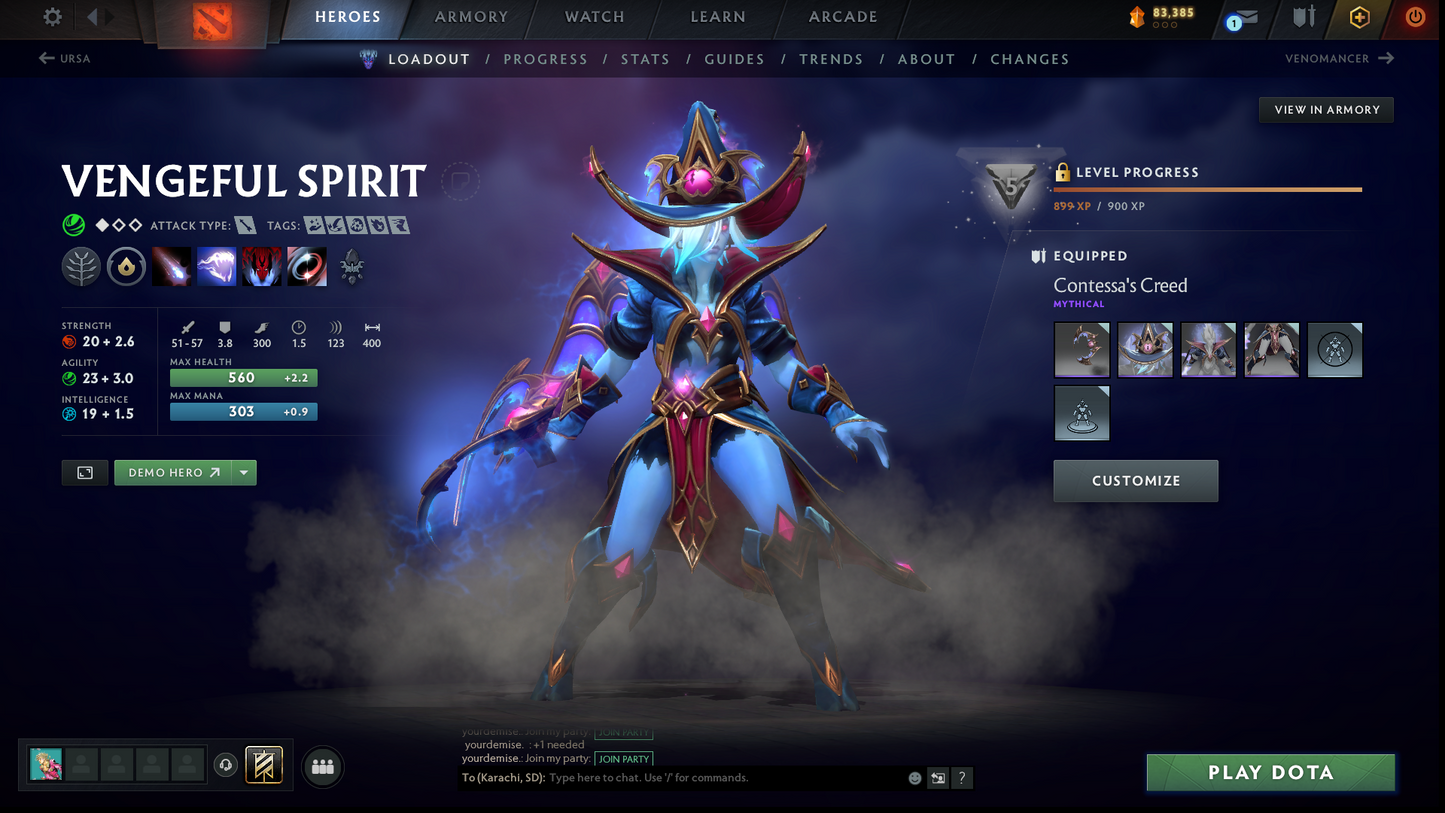 Divine II | MMR: 4876 | Behavior: 10317 | 2 Arcanas: CM & Rubick | Many Sets & Items | Mainpool | 2016 Account | 1000+ Hours | Full Access