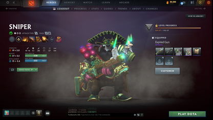 Divine II | MMR: 4876 | Behavior: 10317 | 2 Arcanas: CM & Rubick | Many Sets & Items | Mainpool | 2016 Account | 1000+ Hours | Full Access