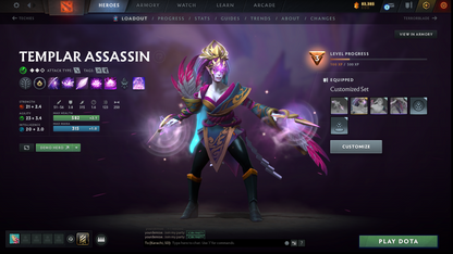 Divine II | MMR: 4876 | Behavior: 10317 | 2 Arcanas: CM & Rubick | Many Sets & Items | Mainpool | 2016 Account | 1000+ Hours | Full Access