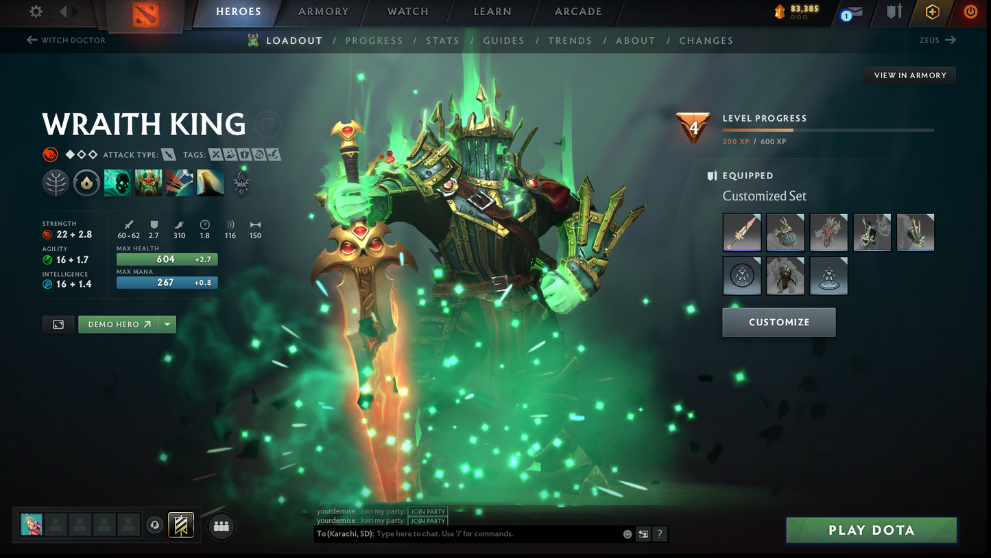 Divine II | MMR: 4876 | Behavior: 10317 | 2 Arcanas: CM & Rubick | Many Sets & Items | Mainpool | 2016 Account | 1000+ Hours | Full Access