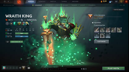 Divine II | MMR: 4876 | Behavior: 10317 | 2 Arcanas: CM & Rubick | Many Sets & Items | Mainpool | 2016 Account | 1000+ Hours | Full Access