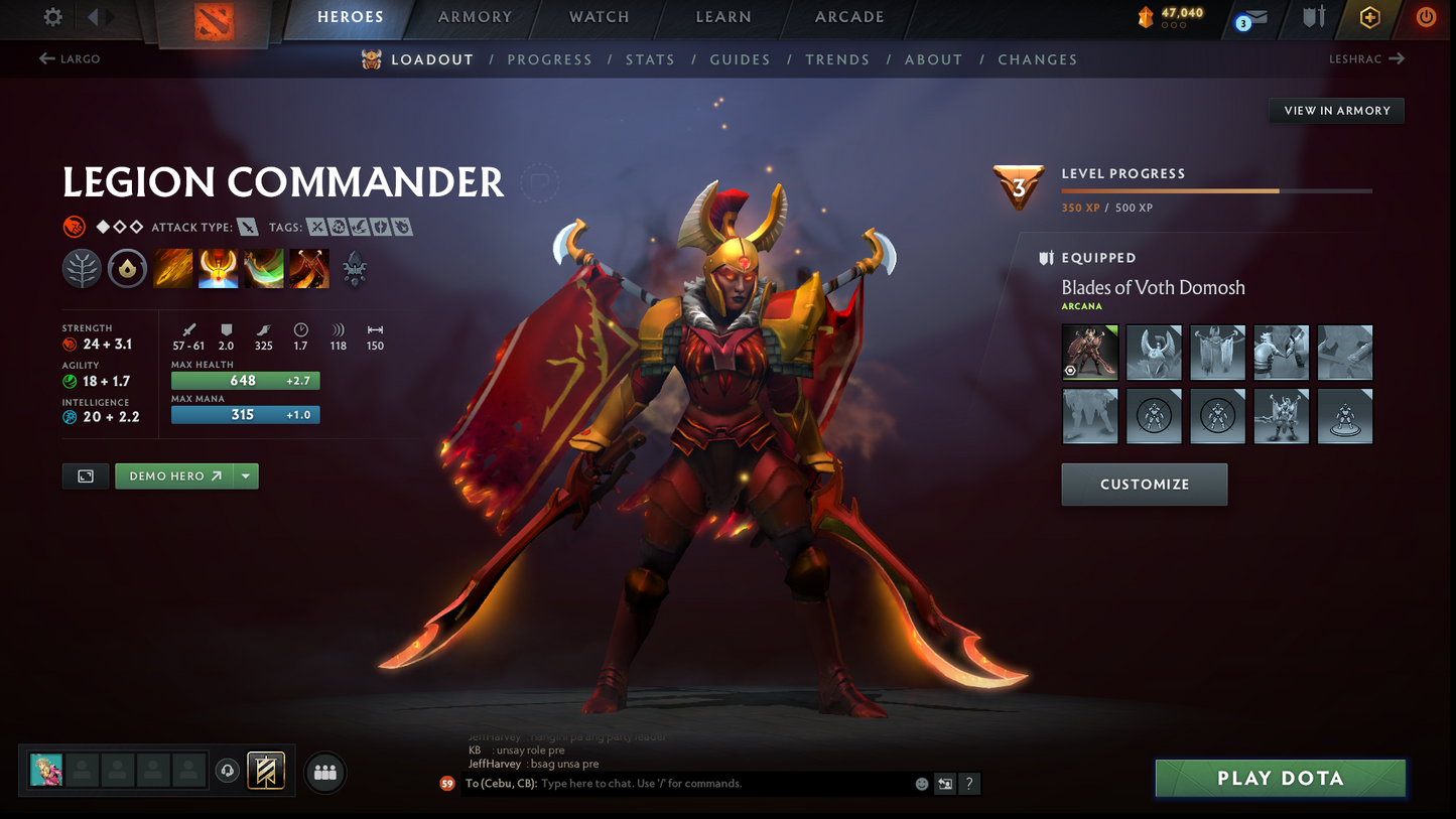 Immortal | MMR: 5604 | Behavior: 11963 | 3 Arcanas: Terrorblade, Legion & Pudge | Mir Persona | Many Immortals & Items | Complete 10th Anniversary | Mainpool | High Trophy Level | 2,100+ Hours | Full Access