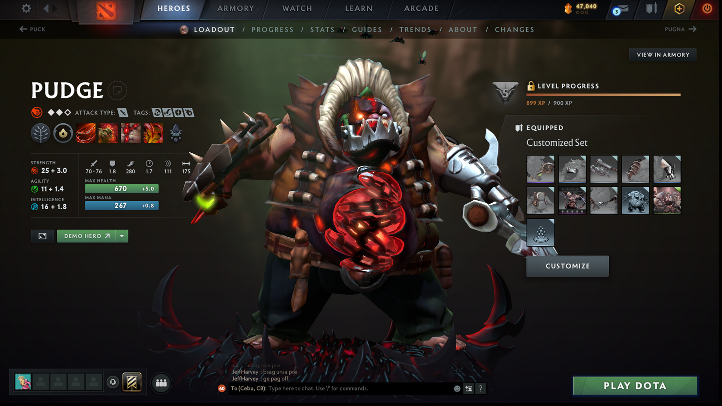 Immortal | MMR: 5604 | Behavior: 11963 | 3 Arcanas: Terrorblade, Legion & Pudge | Mir Persona | Many Immortals & Items | Complete 10th Anniversary | Mainpool | High Trophy Level | 2,100+ Hours | Full Access