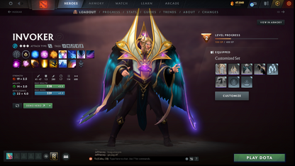 Immortal | MMR: 5604 | Behavior: 11963 | 3 Arcanas: Terrorblade, Legion & Pudge | Mir Persona | Many Immortals & Items | Complete 10th Anniversary | Mainpool | High Trophy Level | 2,100+ Hours | Full Access