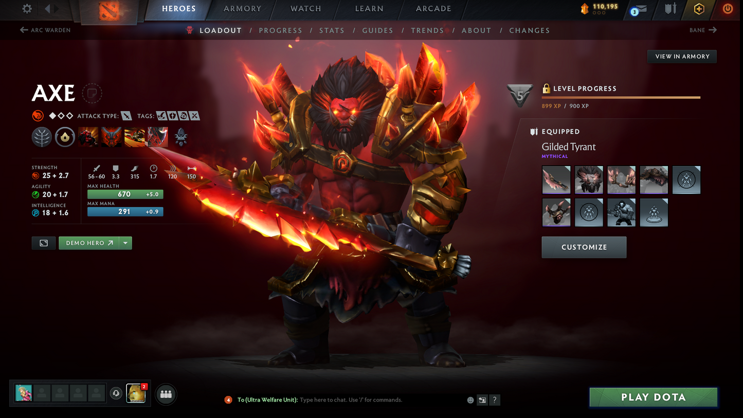 Ancient IV | MMR: 4200 | Behavior: 10761 | Anti Mage's Designs of the Dragon Persona | Many Items & Sets | Mainpool | High Trophy Level | 1000+ Hours | Full Access