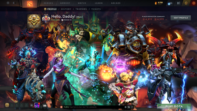Legend III | MMR: 3308 - Behavior: 4311 (Playable) | Juggernaut Arcana | Invoker Angel of Vex Persona | Many Sets & Items | 750 Hours | Mainpool | LOW PRICE