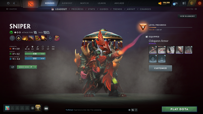 Ancient III | MMR: 4044 | Behavior: 11413 | Anti Mage Persona | Quartero's Curious Sets | Many Items Inside | Mainpool | High Trophy Level | 900+ Hours | Fast Queue