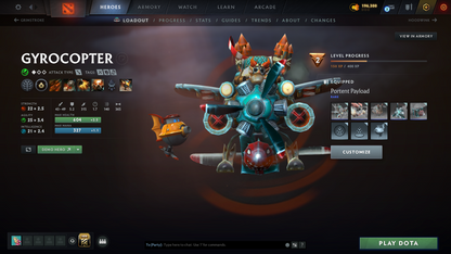 Ancient III | MMR: 4044 | Behavior: 11413 | Anti Mage Persona | Quartero's Curious Sets | Many Items Inside | Mainpool | High Trophy Level | 900+ Hours | Fast Queue
