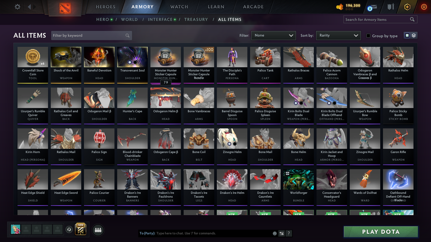 Ancient III | MMR: 4044 | Behavior: 11413 | Anti Mage Persona | Quartero's Curious Sets | Many Items Inside | Mainpool | High Trophy Level | 900+ Hours | Fast Queue