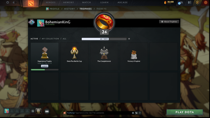 Crusader II | MMR: 1645 | Behavior: 8783 | Phantom Assassin Arcana | Many Sets & Items Inside | Fast Queue | Complete Access