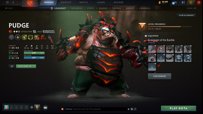 Crusader II | MMR: 1645 | Behavior: 8783 | Phantom Assassin Arcana | Many Sets & Items Inside | Fast Queue | Complete Access