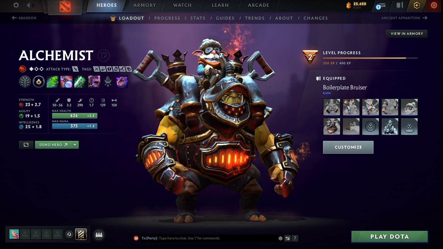 Crusader II | MMR: 1645 | Behavior: 8783 | Phantom Assassin Arcana | Many Sets & Items Inside | Fast Queue | Complete Access