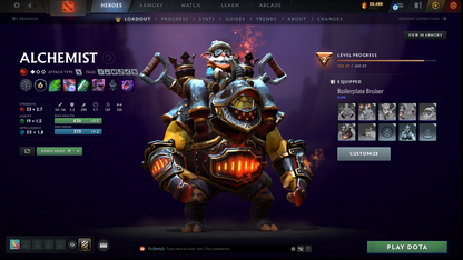 Crusader II | MMR: 1645 | Behavior: 8783 | Phantom Assassin Arcana | Many Sets & Items Inside | Fast Queue | Complete Access