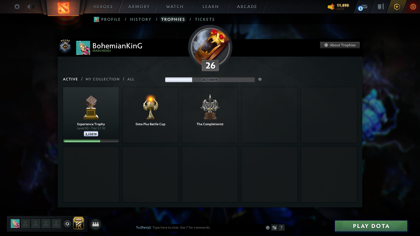 Guardian V | MMR: 1358 | Behavior: 11378 | Decent Items Inside | Fast Queue | Calibrated | Instant Delivery | Complete Access