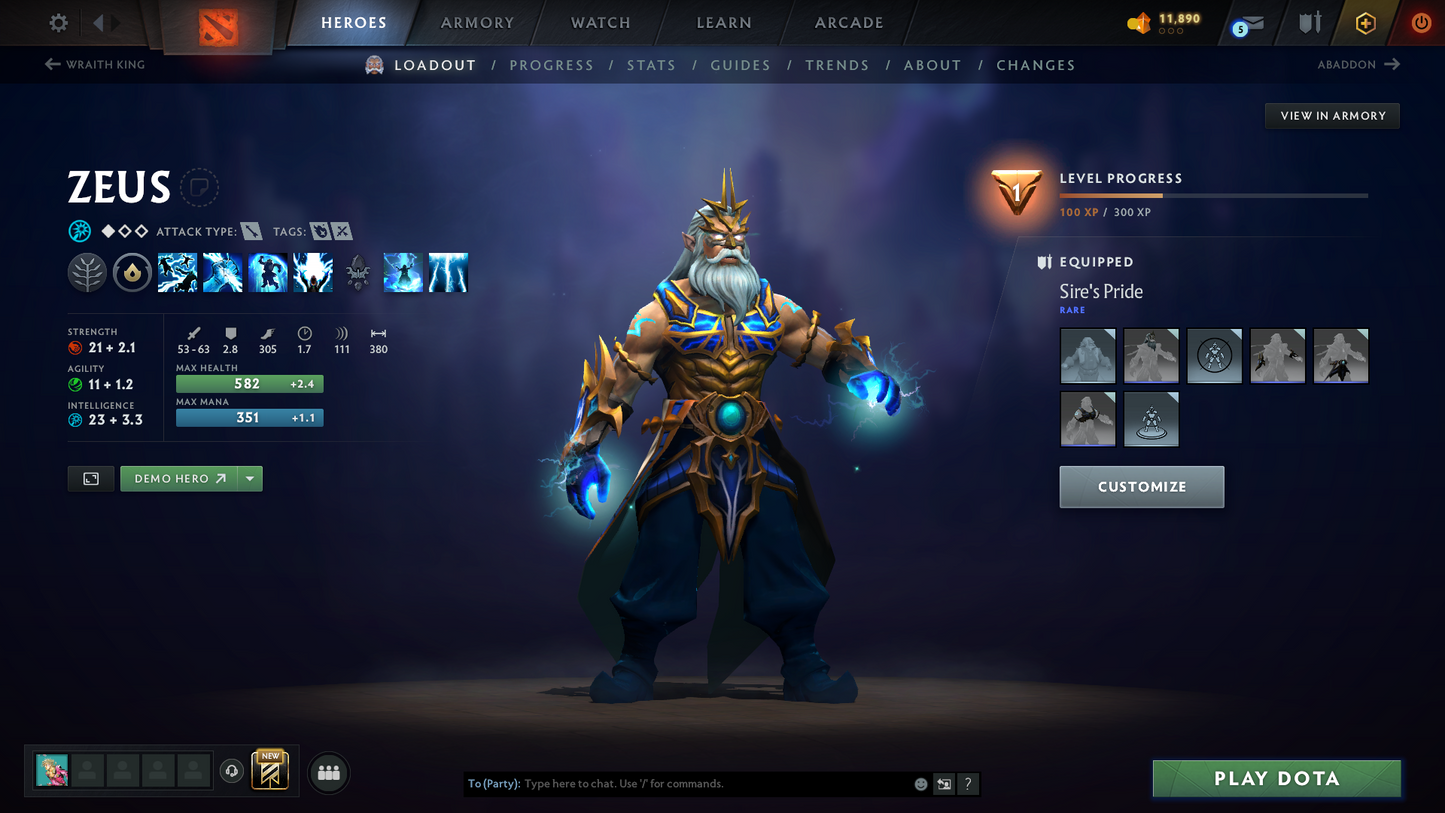 Guardian V | MMR: 1358 | Behavior: 11378 | Decent Items Inside | Fast Queue | Calibrated | Instant Delivery | Complete Access
