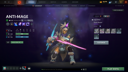 Archon V | MMR: 2977 - Behavior Score: 11000 | Mainpool | Anti Mage Persona | Quartero's Curios Sets | 2019 Account | Many Items Inside | Fast Queue | Full Access