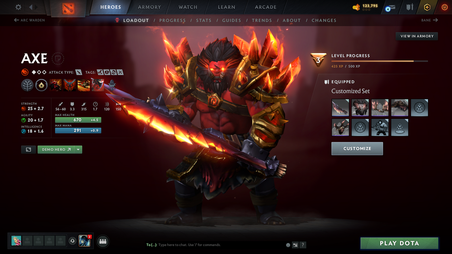 Archon V | MMR: 2977 - Behavior Score: 11000 | Mainpool | Anti Mage Persona | Quartero's Curios Sets | 2019 Account | Many Items Inside | Fast Queue | Full Access