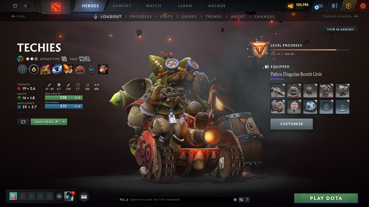 Archon V | MMR: 2977 - Behavior Score: 11000 | Mainpool | Anti Mage Persona | Quartero's Curios Sets | 2019 Account | Many Items Inside | Fast Queue | Full Access