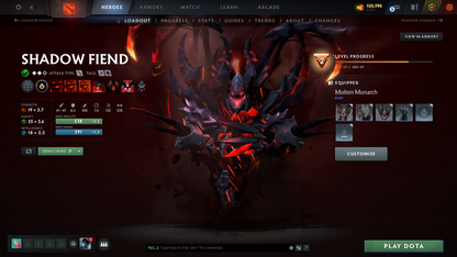 Archon V | MMR: 2977 - Behavior Score: 11000 | Mainpool | Anti Mage Persona | Quartero's Curios Sets | 2019 Account | Many Items Inside | Fast Queue | Full Access