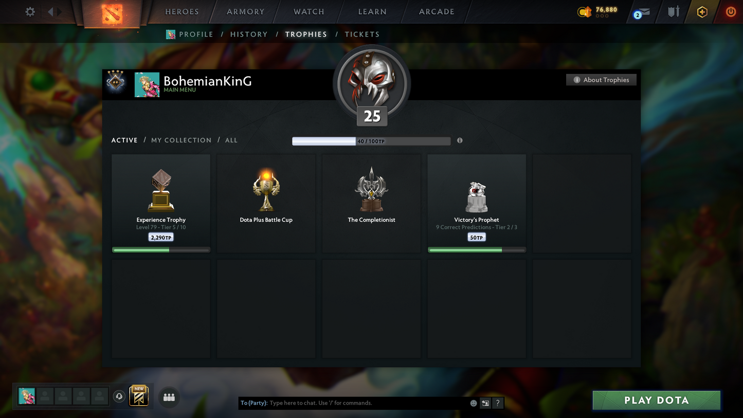 Guardian IV | MMR: 1227 | Behavior: 9713 | Decent Sets Inside | Ready for Smurf | Fast Queue | Instant Delivery | Complete Access
