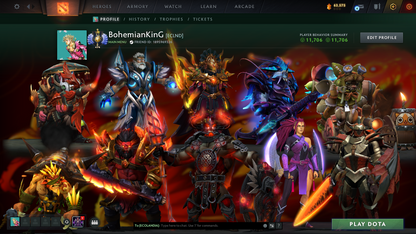 Divine I | MMR: 4706 - Behavior Score: 11706 | Mainpool | Anti Mage Persona | Quartero's Curios Sets | Calibrated | Many Items Inside | Fast Queue | Full Access | Trophy Level: 140+