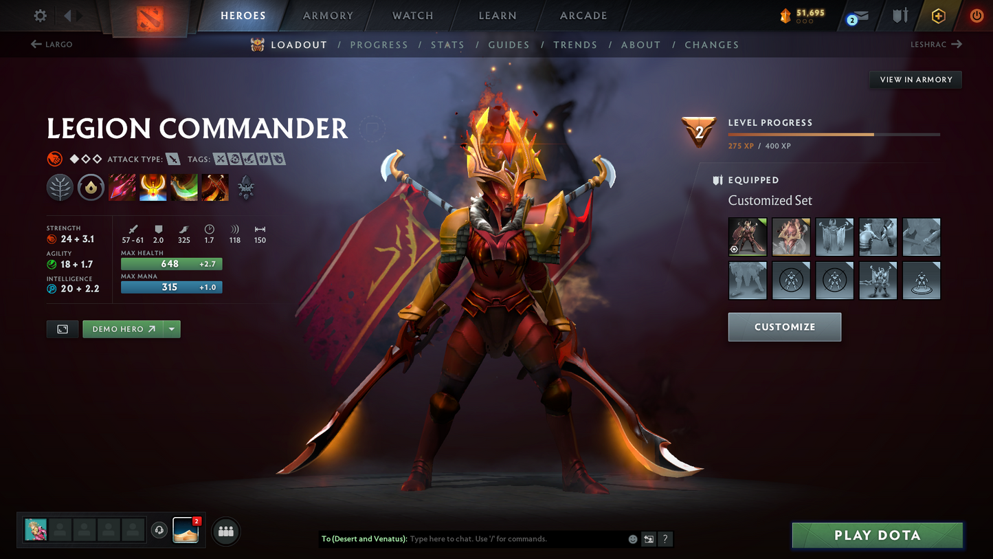 Archon III | MMR: 2562 - Behavior Score: 11225 | Legion Arcana | Many Expensive Immortals | Quartero's Curios Sets | Calibrated | Loaded with Items | Fast Queue | Full Access