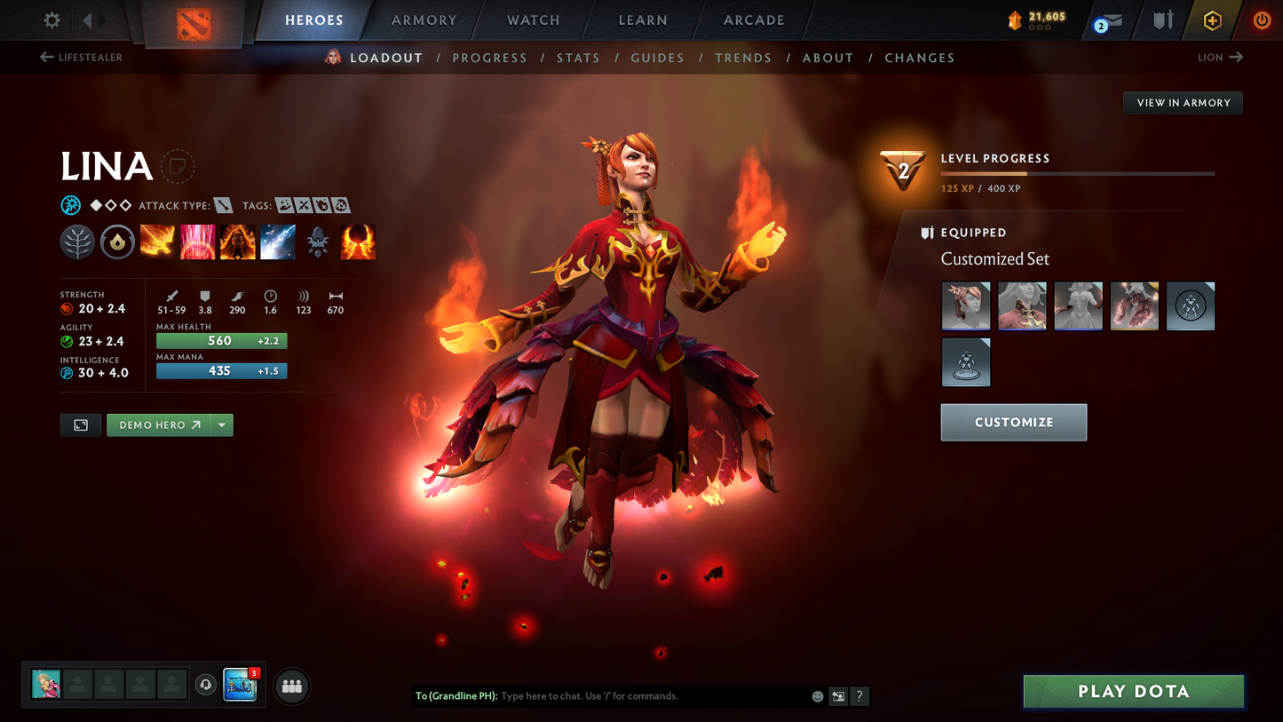 Archon V | MMR: 2985 | Behavior: 10690 | 3 Arcanas: Terrorblade, Pudge & Zeus | Anti Mage Persona | Many Rare Sets & Immortals | Mainpool | High Trophy Level | Fast Queue