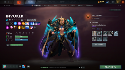 Archon V | MMR: 2985 | Behavior: 10690 | 3 Arcanas: Terrorblade, Pudge & Zeus | Anti Mage Persona | Many Rare Sets & Immortals | Mainpool | High Trophy Level | Fast Queue