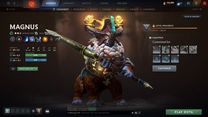 Divine V | MMR: 5249 | Behavior: 11170 | 10,700+ Matches | 2 Arcanas: Juggernaut & Legion | 2 Personas: AM & Mirana | Fully Stacked with Immortals & Items | Complete 10th Anniversary | Mainpool | 2014 Account | High Trophy Level | Full Access