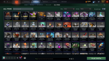 Crusader II | MMR: 1672 | Behavior: 10025 | Legion Arcana | 1800+ Matches | Many Items Inside | Mainpool | High Trophy Level | Fast Queue | 2017 Account