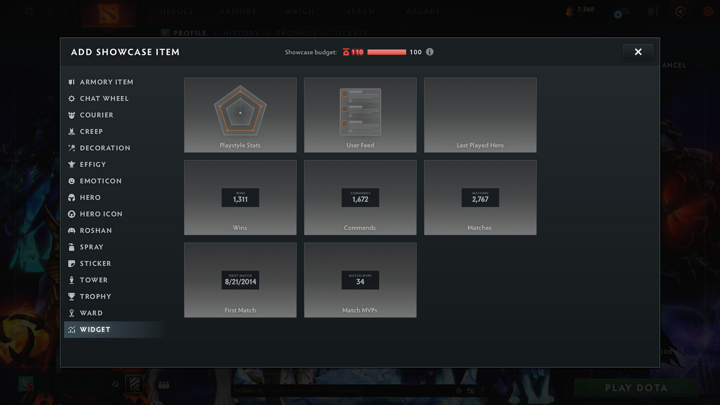 Guardian II | MMR: 1020 | Behavior: 8210 | x122 MMR DD TOKENS | Crystal Maiden Arcana | 2 Personas: Mirana & CM | Rare Cache Sets & Items Inside | Cavern Crawl Sets | Mainpool | 3300+ Hours | Fast Queue | 2014 Account