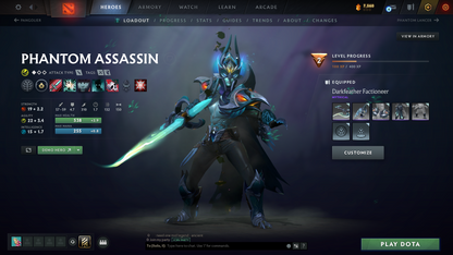 Guardian II | MMR: 1020 | Behavior: 8210 | x122 MMR DD TOKENS | Crystal Maiden Arcana | 2 Personas: Mirana & CM | Rare Cache Sets & Items Inside | Cavern Crawl Sets | Mainpool | 3300+ Hours | Fast Queue | 2014 Account