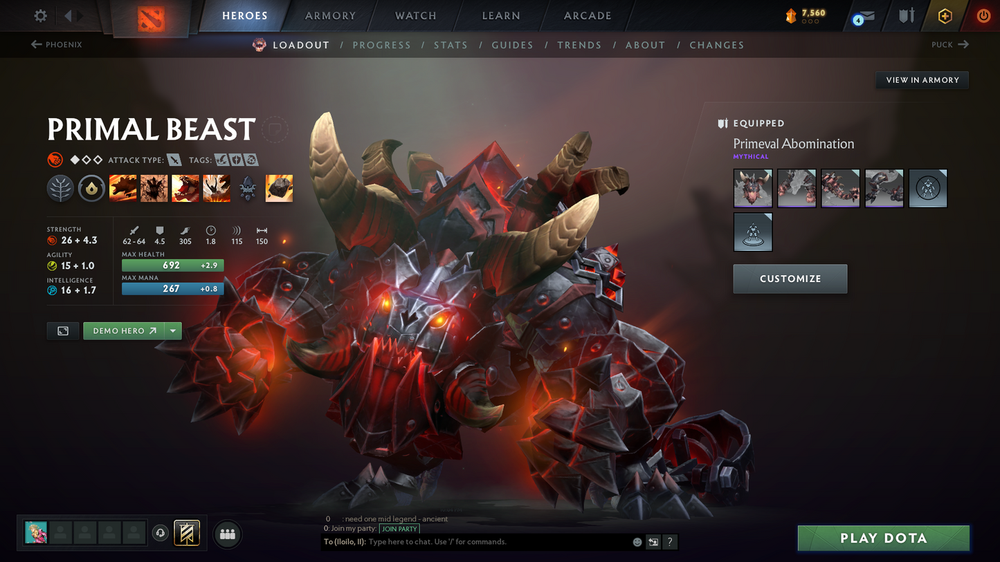 Guardian II | MMR: 1020 | Behavior: 8210 | x122 MMR DD TOKENS | Crystal Maiden Arcana | 2 Personas: Mirana & CM | Rare Cache Sets & Items Inside | Cavern Crawl Sets | Mainpool | 3300+ Hours | Fast Queue | 2014 Account