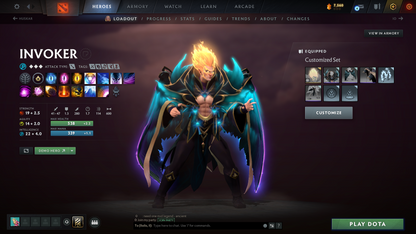 Guardian II | MMR: 1020 | Behavior: 8210 | x122 MMR DD TOKENS | Crystal Maiden Arcana | 2 Personas: Mirana & CM | Rare Cache Sets & Items Inside | Cavern Crawl Sets | Mainpool | 3300+ Hours | Fast Queue | 2014 Account