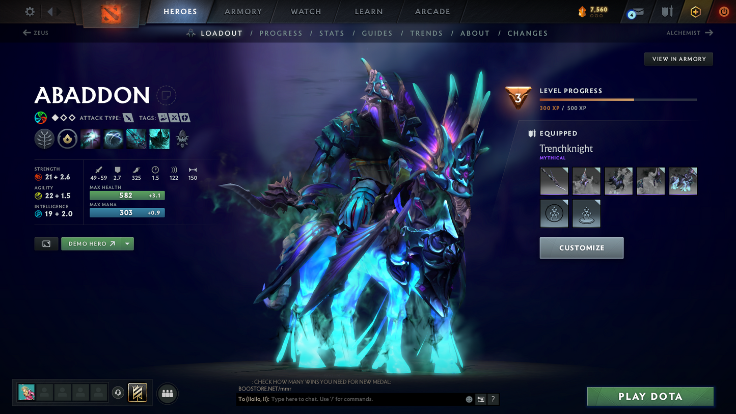 Guardian II | MMR: 1020 | Behavior: 8210 | x122 MMR DD TOKENS | Crystal Maiden Arcana | 2 Personas: Mirana & CM | Rare Cache Sets & Items Inside | Cavern Crawl Sets | Mainpool | 3300+ Hours | Fast Queue | 2014 Account