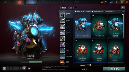 Guardian II | MMR: 1020 | Behavior: 8210 | x122 MMR DD TOKENS | Crystal Maiden Arcana | 2 Personas: Mirana & CM | Rare Cache Sets & Items Inside | Cavern Crawl Sets | Mainpool | 3300+ Hours | Fast Queue | 2014 Account